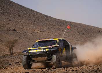 Der amtierende Rally Raid-Weltmeister Lucas Moraes liegt an zweiter Stelle