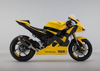 «Tiger Yellow» nennt Honda die knallige Farbe des Mid Sports Concept