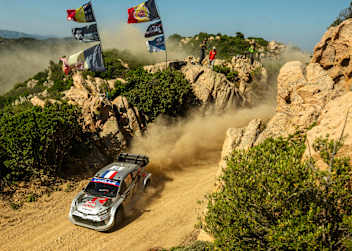 Die Rallye Sardinien: immer auch eine staubige Anglegenheit