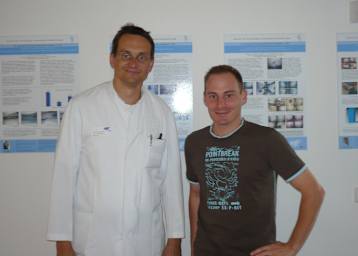 Dr. Jehmlich mit Sirg Schützbach