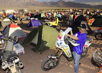 Private «Dakaristas» im Fahrerlager