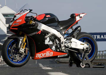 Die Aprilia RSV4 von Max Biaggi aus 2009