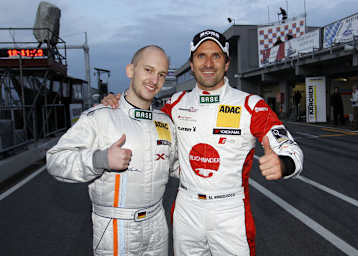 Kechele und Winkelhock starten auf dem Slovkia Ring von der Pole