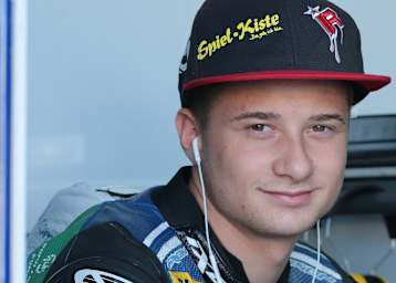 Mahindra-Pilot Luca Amato