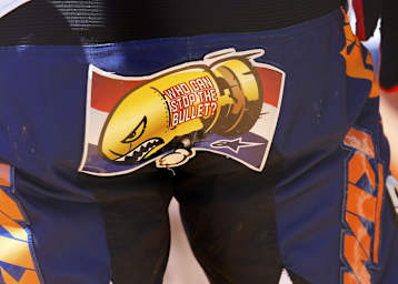 Berechtigte Frage auf dem Hintern von Herlings: Wer kann dieses Geschoss stoppen?