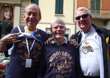 Bill Nilsson (Mitte) gehörte zu den Stars der 1950er-Jahre