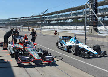 Graham Rahal und Ryan Briscoe
