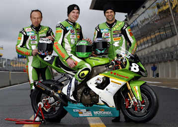 v.l.n.r.: Roman Stamm, Patric Muff und Horst Saiger