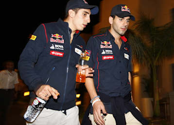 Bei Toro Rosso als GP-Fahrer aussortiert: Sébastien Buemi und Jaime Alguersuari