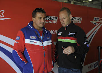 Paul Bird und Shane Byrne