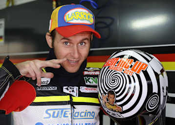 Carmelo Morales wird seinen Helm hauptsächlich in Spanien aufset