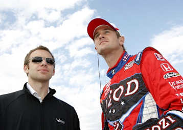 Ed Carpenter (li., mit Ryan Hunter-Reay) ist zurück