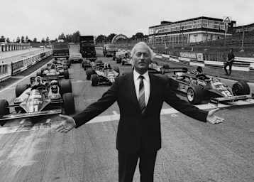 Gründer und Herrscher von Lotus: Colin Chapman (Bild von 1981)
