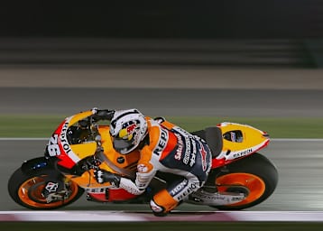 Dani Pedrosa fuhr in Doha die Bestzeit