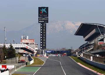 Die DTM testet in Barcelona