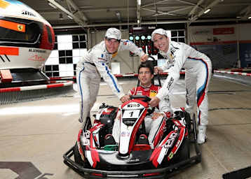 Christian Vietoris, Mike Rockenfeller und Dirk Werner (v.l.)