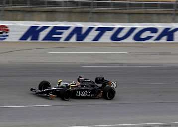 Ed Carpenter auf dem Weg zur Pole