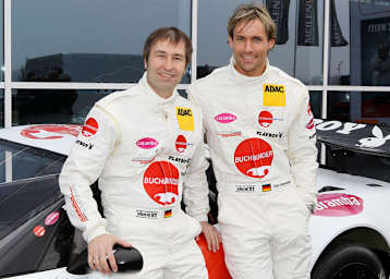 Heinz-Harald Frentzen mit Sven Hannawald