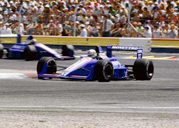 Erster Grand-Prix für Gachot: Im Onyx 1989 in Paul Ricard