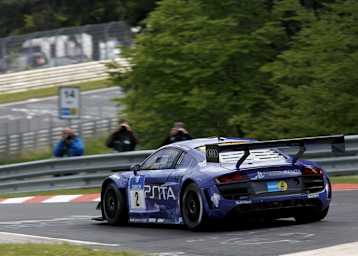 Mies im Audi R8 ultra am Brünnchen