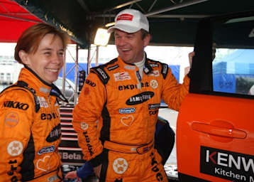 Henning Solberg (r.) mit Ilka Minor