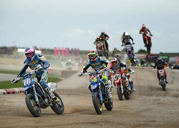 Die Top-3 des Superbikers: Mauno Hermunen vor Thomas Chareyere und Sylvain Bidart