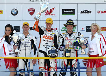 Michael Ranseder, Matej Smrz und Damian Cudlin (v.l.)