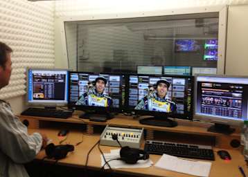 Im Studio von Sport1+