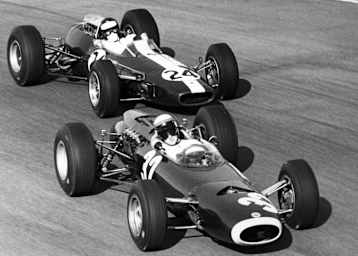 In der «schottischen Botschaft» zuhause: Jim Clark und Jackie Stewart