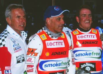 Ivan Mauger (Mitte) 2002 in Sydney