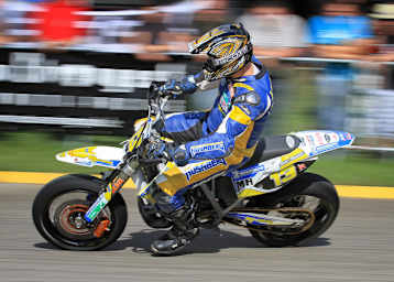 Jasinski in seiner letzten Supermoto-Saison