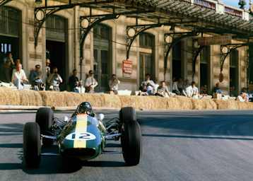 Jim Clark: Mit dem Lotus auf Stadtrundfahrt in Monaco