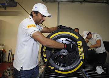 Übung nötig: Narain Karthikeyan