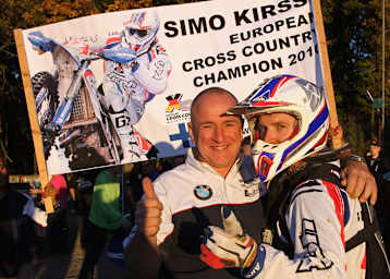 Simo Kirssi und Berthold Hauser feiern den Titelgewinn