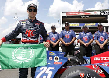 Marco Andretti wird das Feld zur grünen Flagge führen
