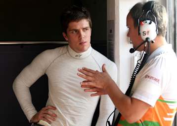 Luiz Razia 2012 in Magny-Cours mit Force India