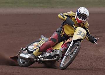 Marcel Dachs beim Training in Herxheim