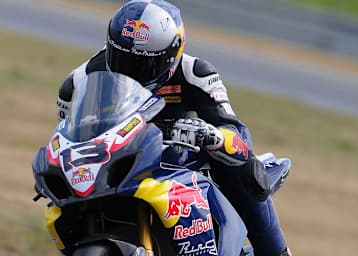 Andi Meklau in der Klasse Superbike