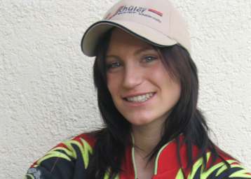 Nicht nur hübsch, sondern auch schnell: Nadine Frenk