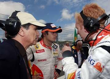 Vater Nelson Piquet und Sohn Nelsinho 2009
