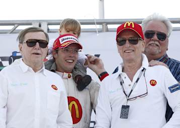 Bild aus besseren Tagen: Haas, Bourdais, Newman, Lanigan