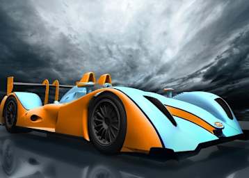 Kein Aston Martin, sondern der OAK-Pescarolo