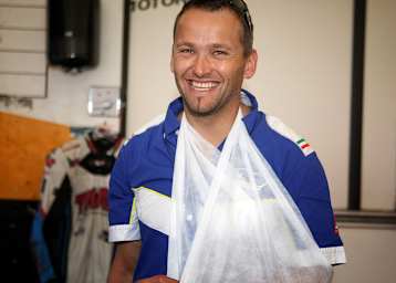 Kann schon wieder lachen: Aber Petr Vorlicek fällt wochenlang aus