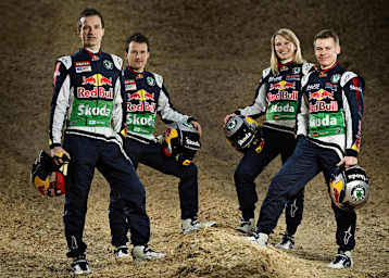 Das Red Bull Rallye Team