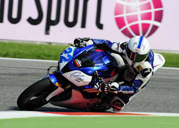 Roberto Tamburini 2012 auf einer Lorini Honda