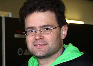 Techniker Roman Raschle stieg selbst auf die Kawasaki