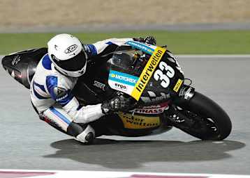 Sergio Gadea auf der Suter MMX2