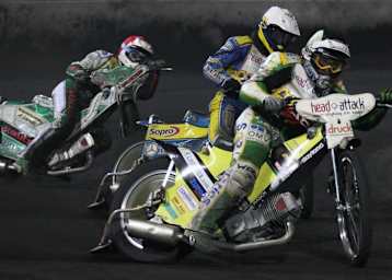 Smolinski (vorne) und Gapinski sicherten Landshut das Finale