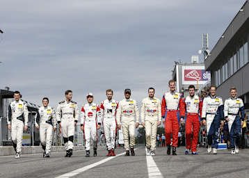 Die schnellste Elf Deutschlands, die Titelaspiranten im ADAC GT Masters