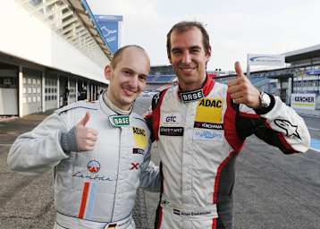 Polesetter beim Finale: Kechele und Bleekemolen